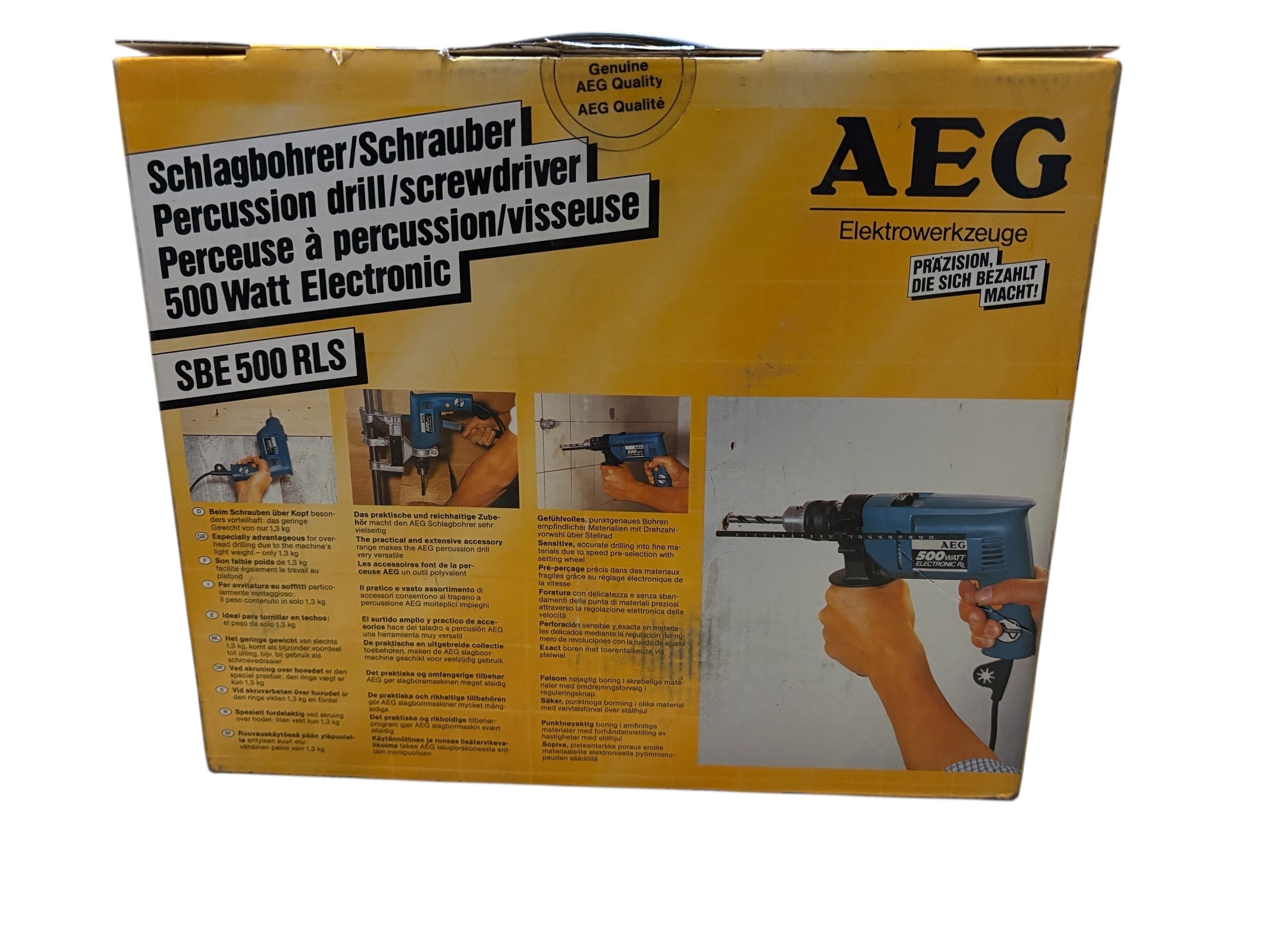 Taladro AEG SBE 500 RLS