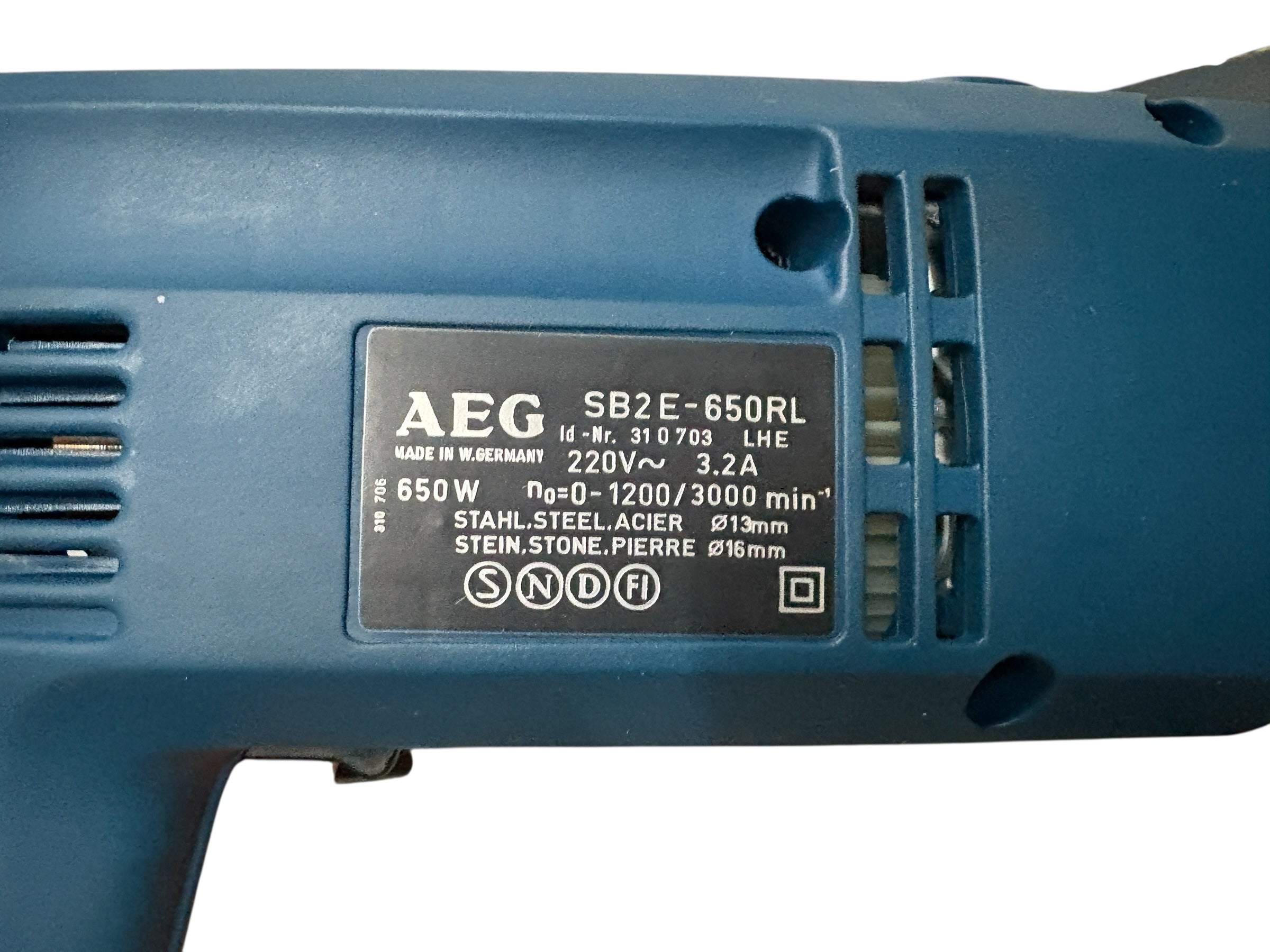 Taladro AEG 650W SB2E-650RL