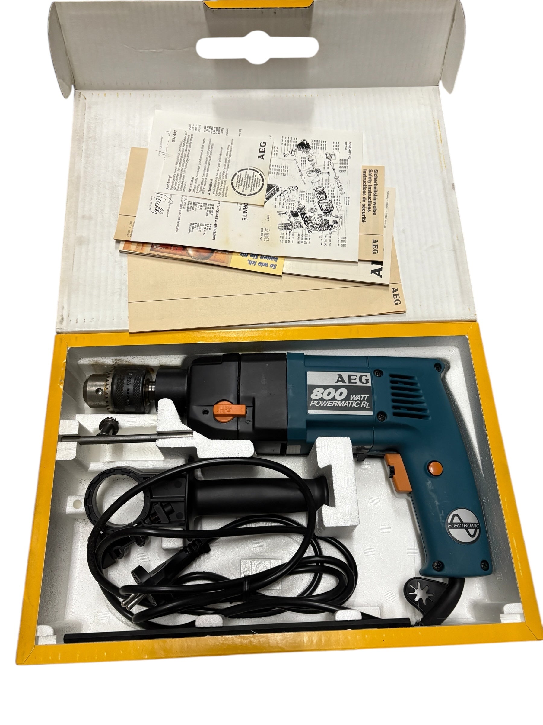 Taladro AEG SB2E- 801 RL