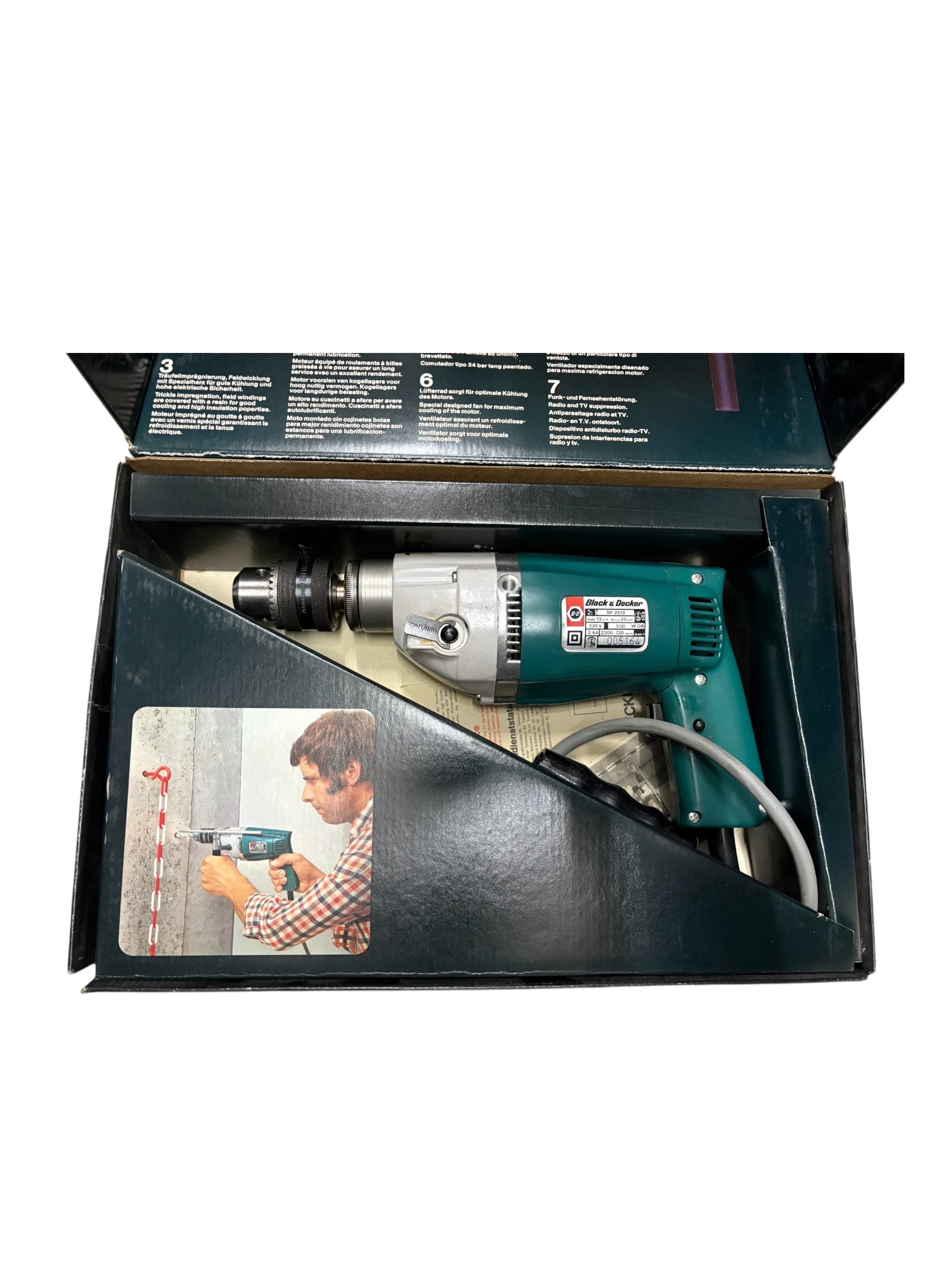 Taladro Black & Decker SP 2513